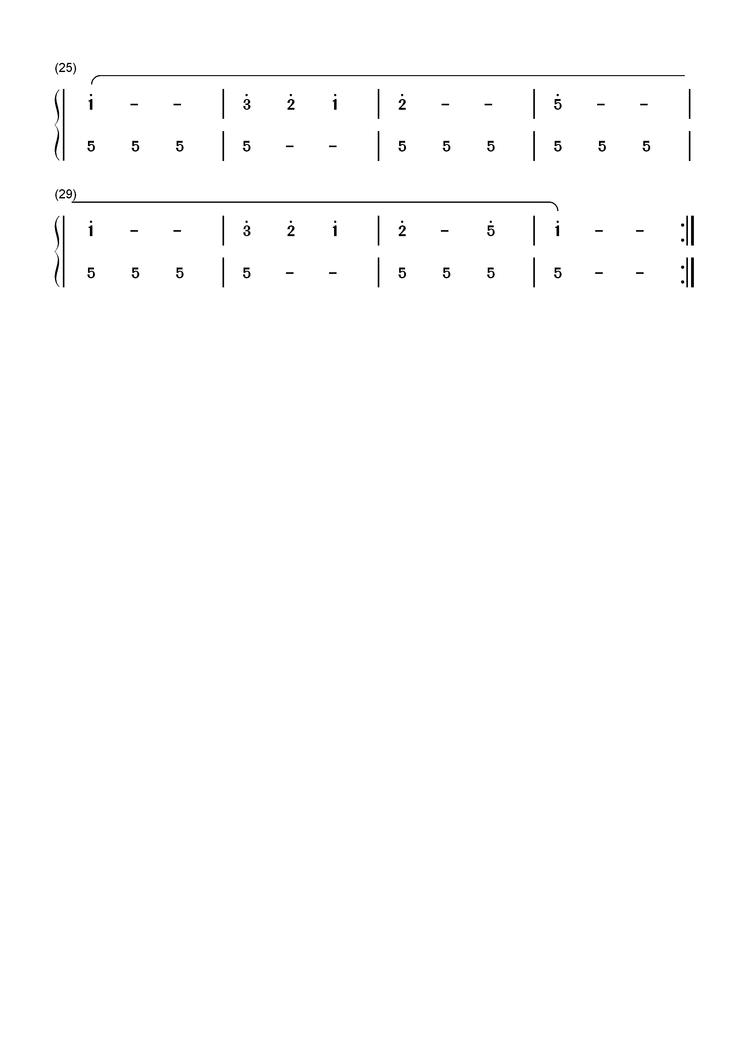 练习曲7-Midi版EOP自学速成班第二季：孩子们的拜厄（上）双手简谱预览2