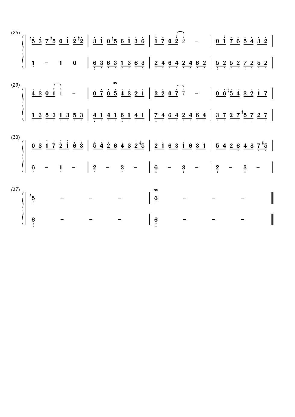 泪的托卡塔-Toccata-保罗·莫里哀双手简谱预览2