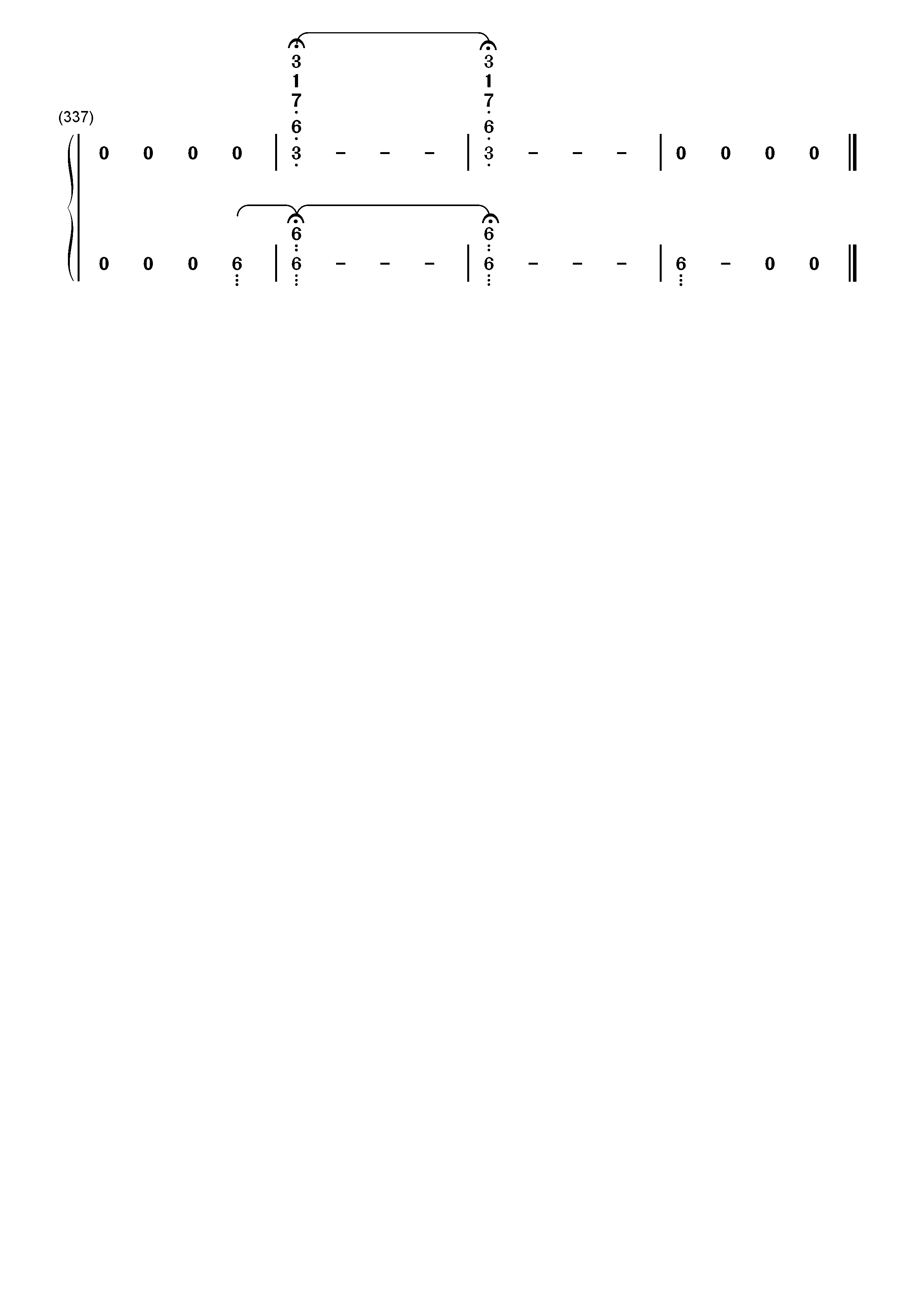 右肩の蝶-镜音双子双手简谱预览19