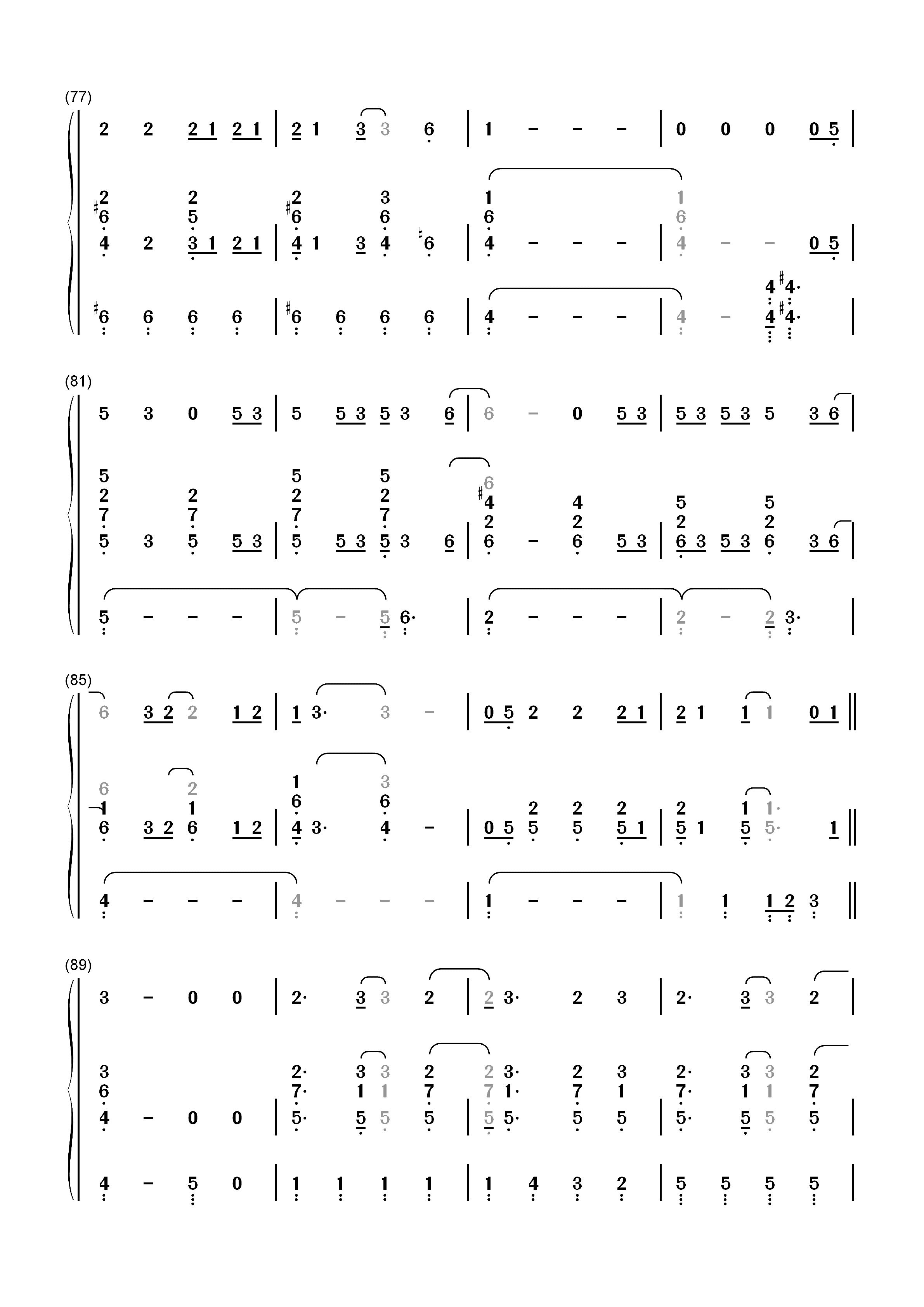 Drops of Jupiter (Tell Me)-Train双手简谱预览6