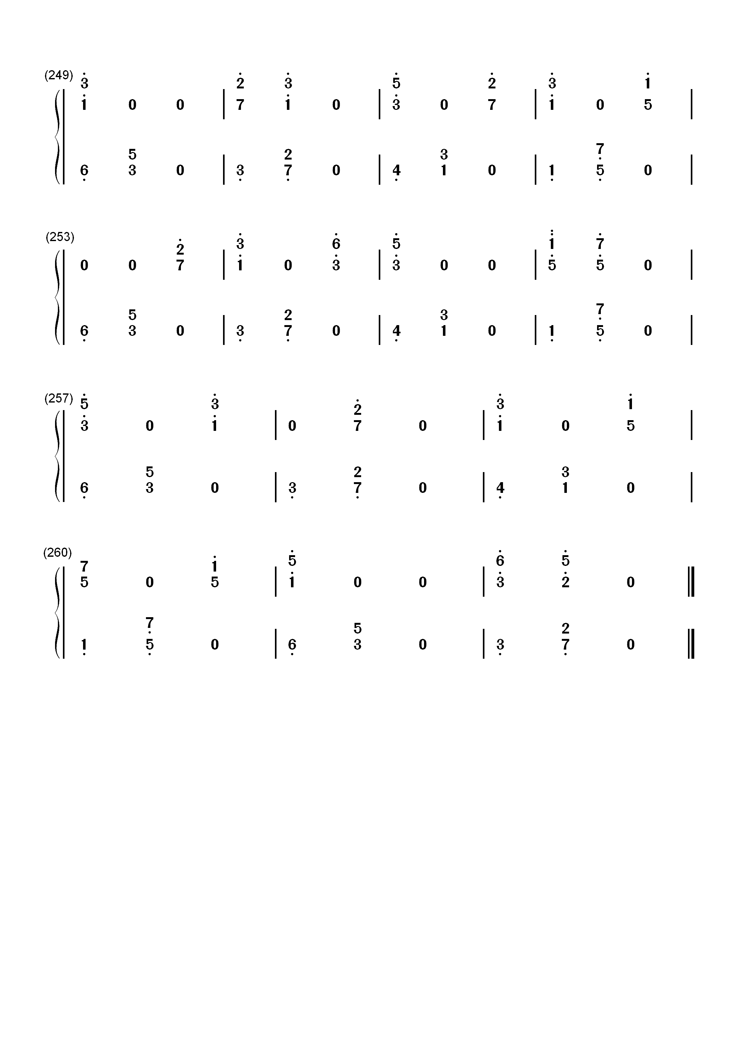 戏言スピーカー-戏言Speaker双手简谱预览13