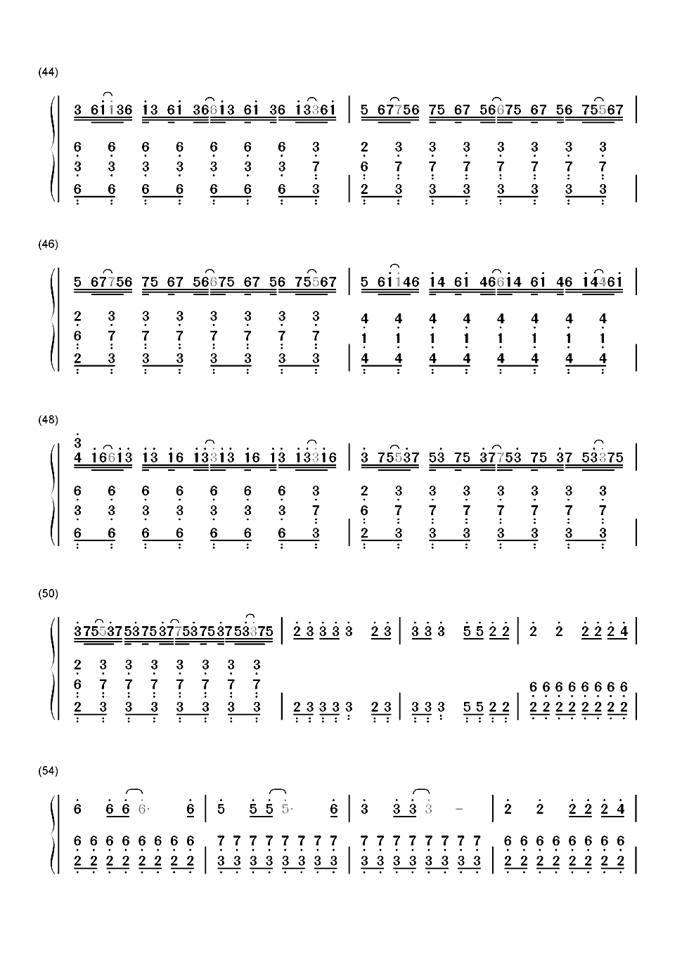 Amerika-Rammstein双手简谱预览3