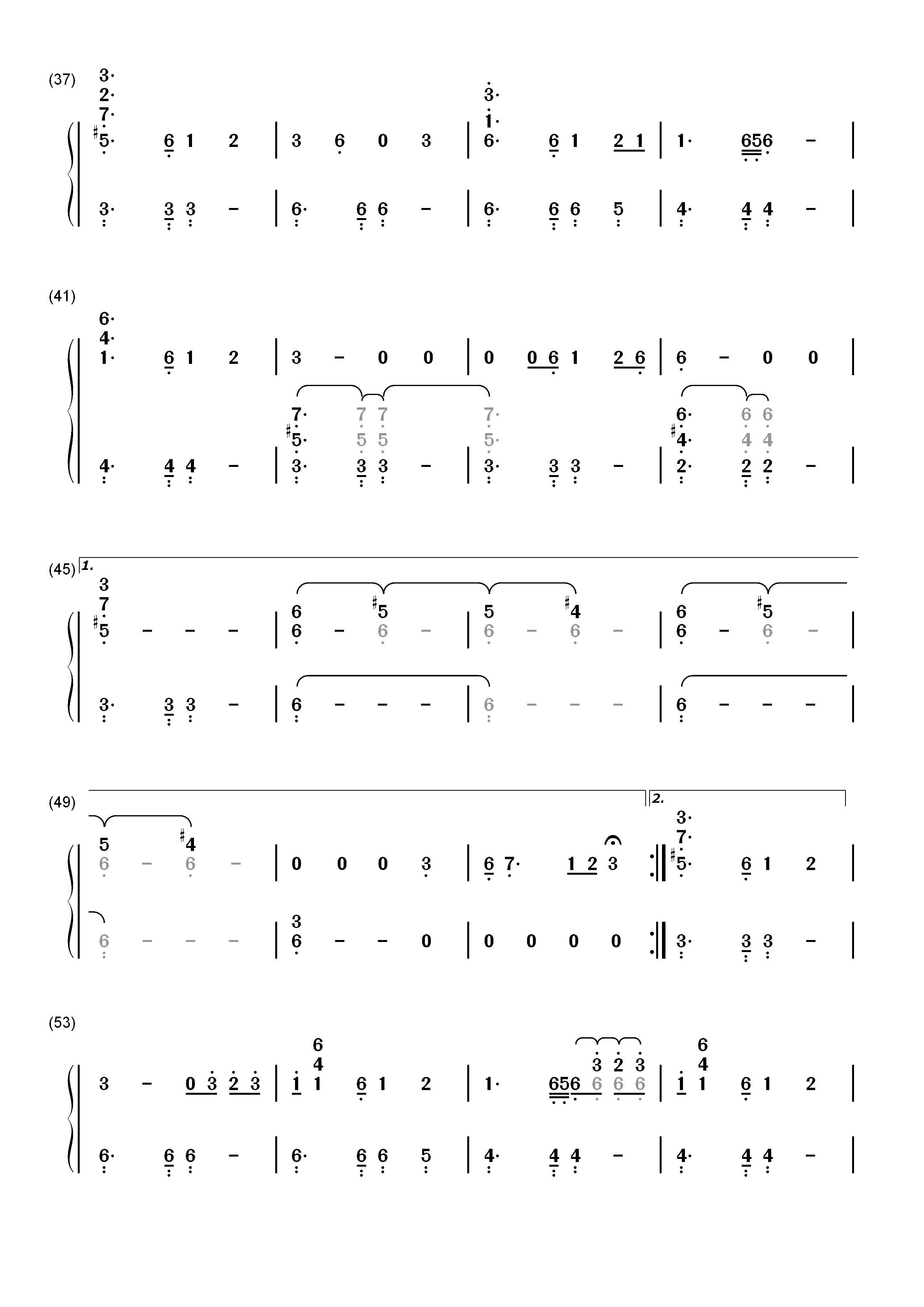 24-Lana Del Rey双手简谱预览3