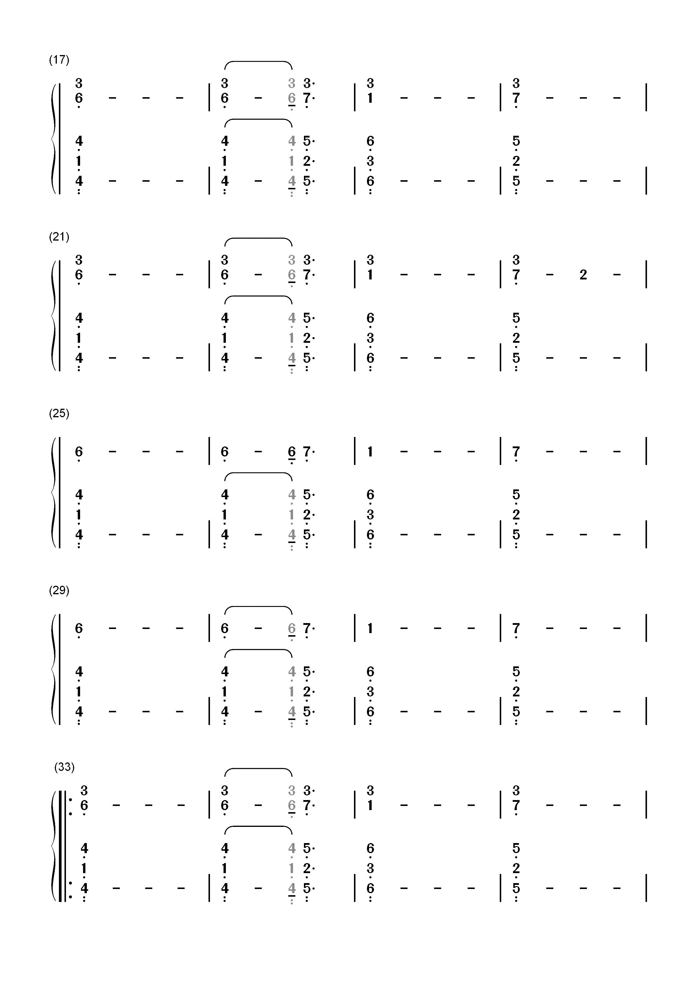 Car Radio-Twenty One Pilots双手简谱预览2