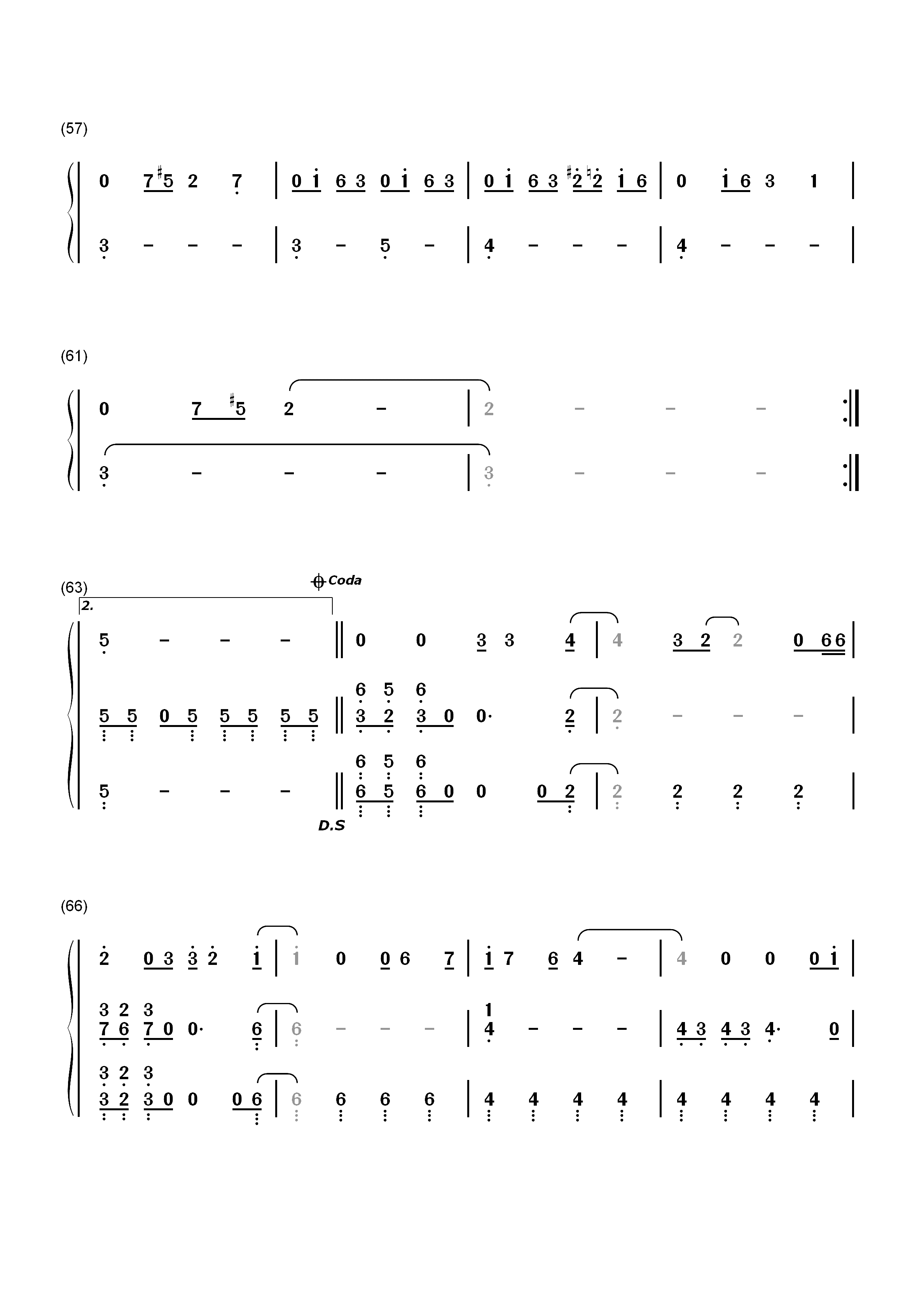 Still Loving You-Scorpions双手简谱预览4