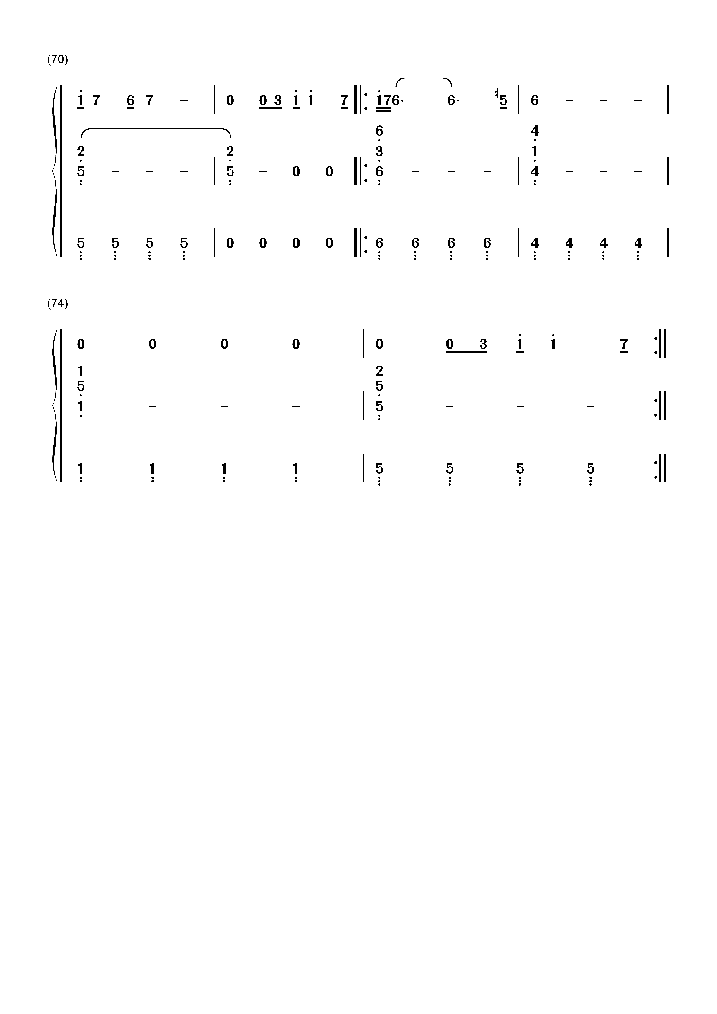 Still Loving You-Scorpions双手简谱预览5