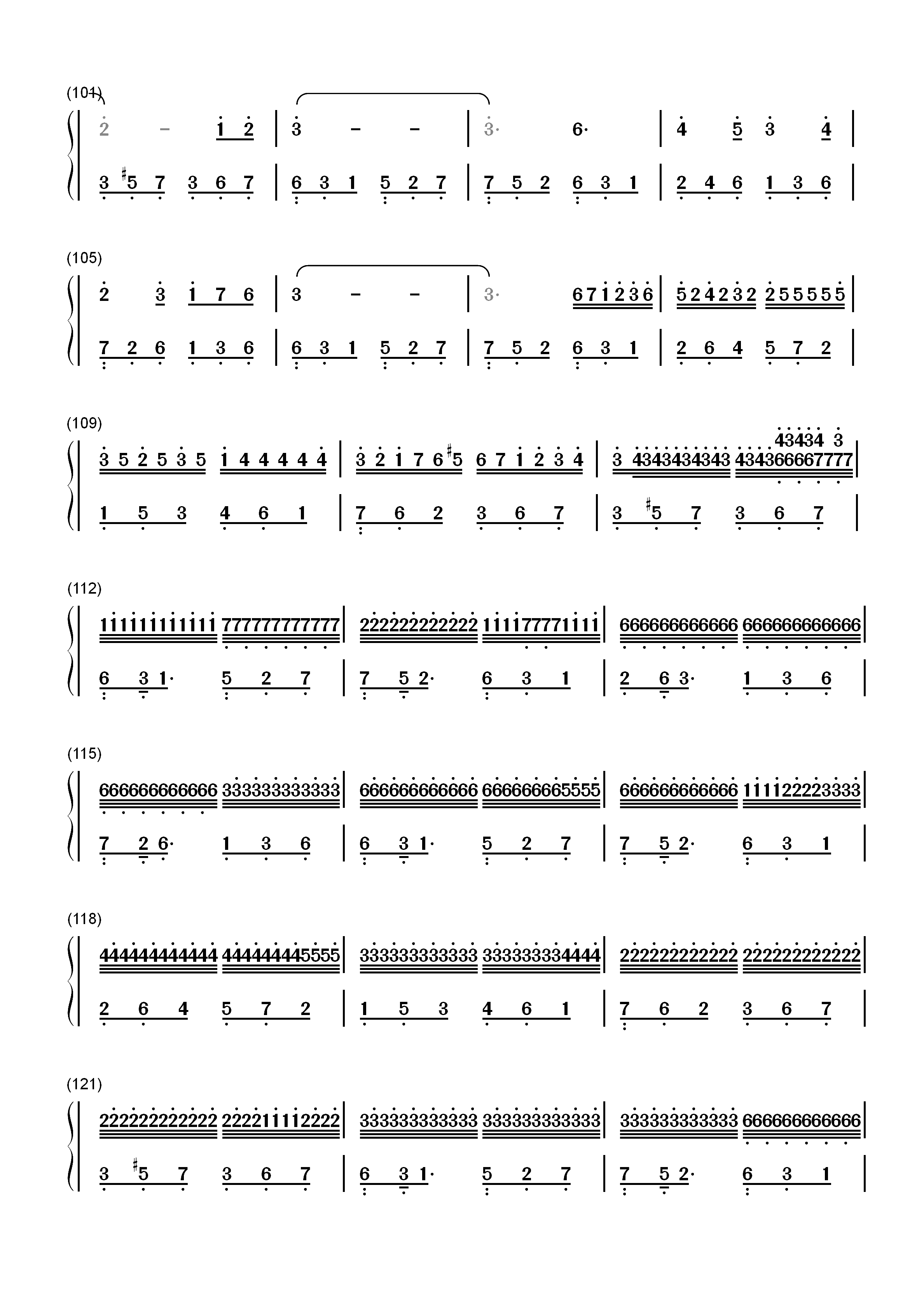 声声思-林海双手简谱预览5