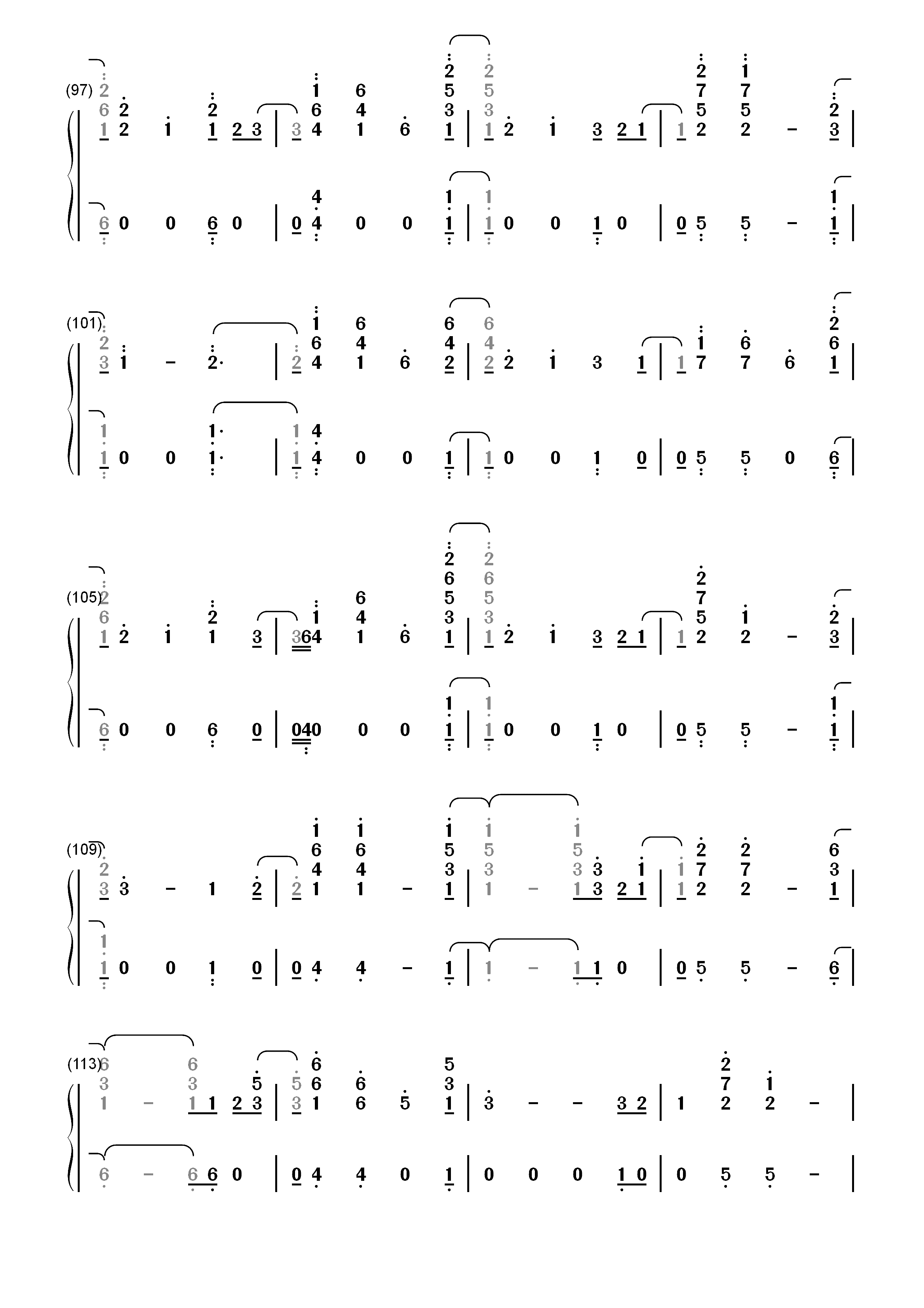 These Days-Rudimental双手简谱预览6