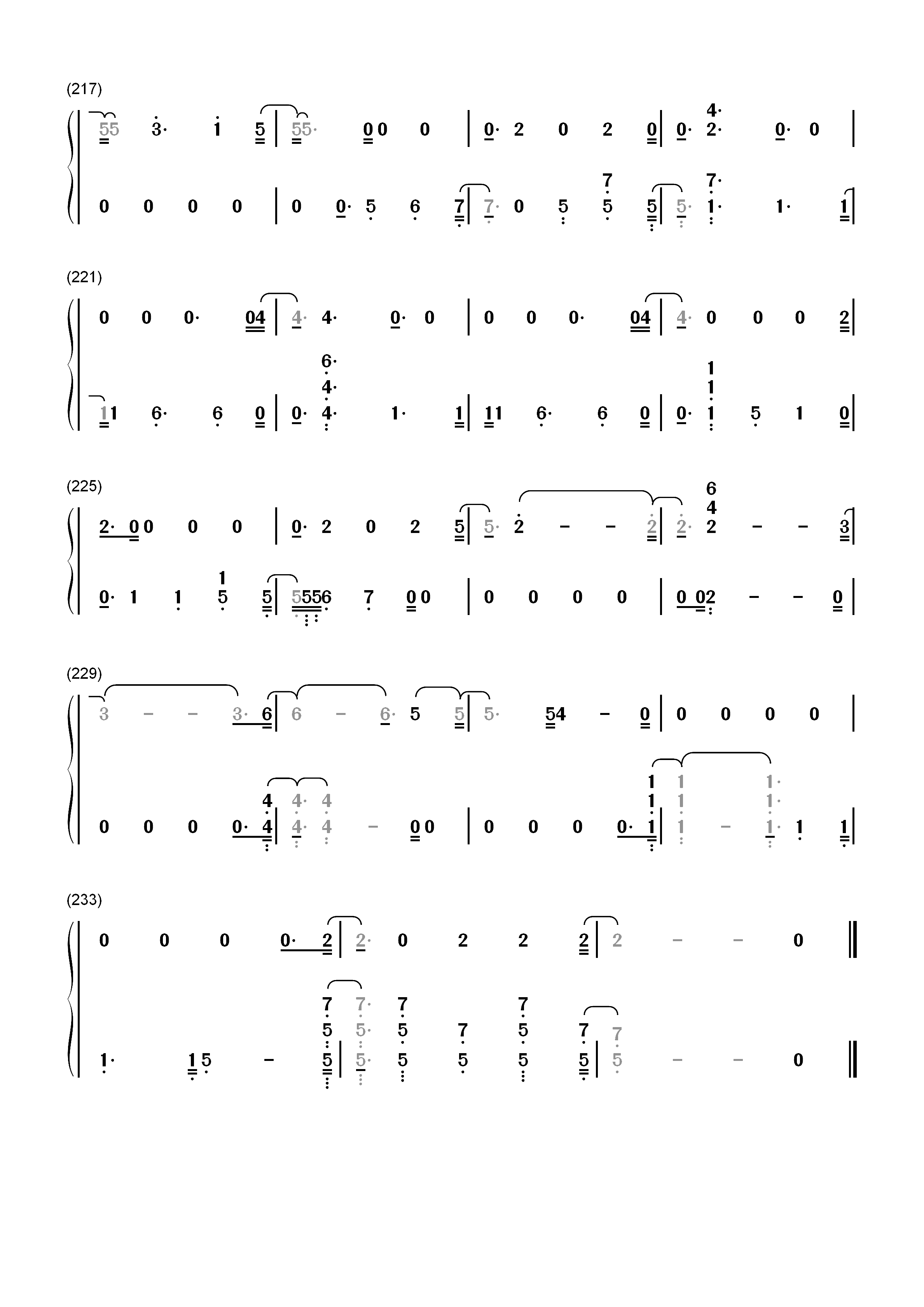 Say Something-Justin Timberlake双手简谱预览12