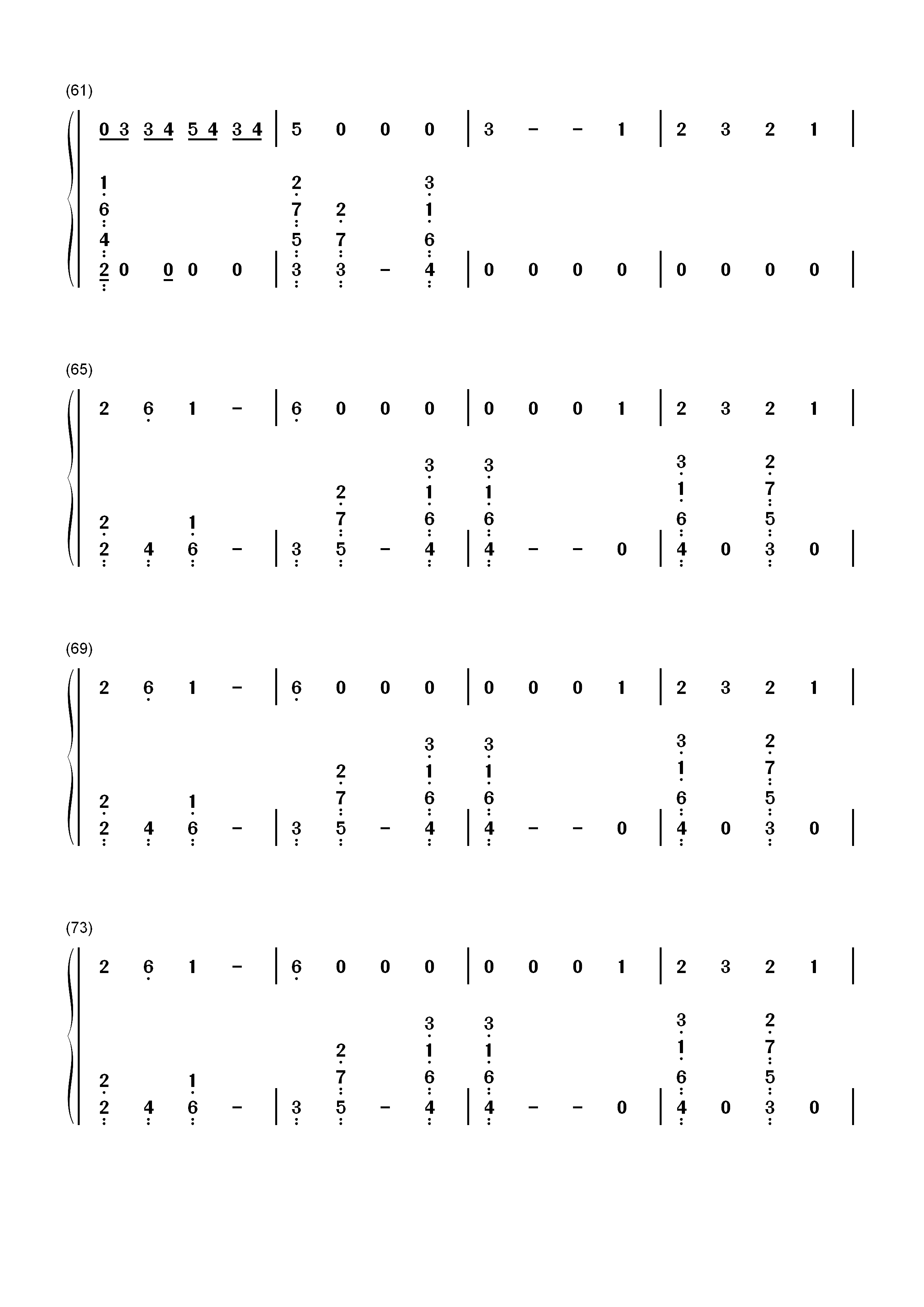 Where Were You in the Morning-Shawn Mendes双手简谱预览5