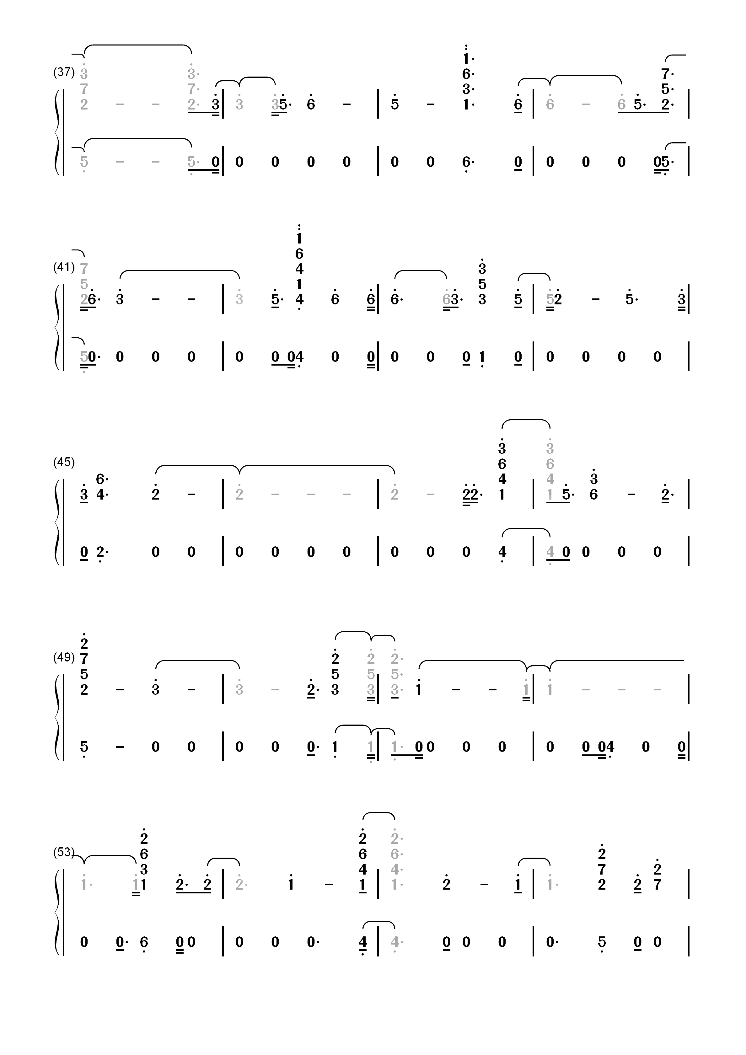 Consequences–Camila Cabello双手简谱预览3