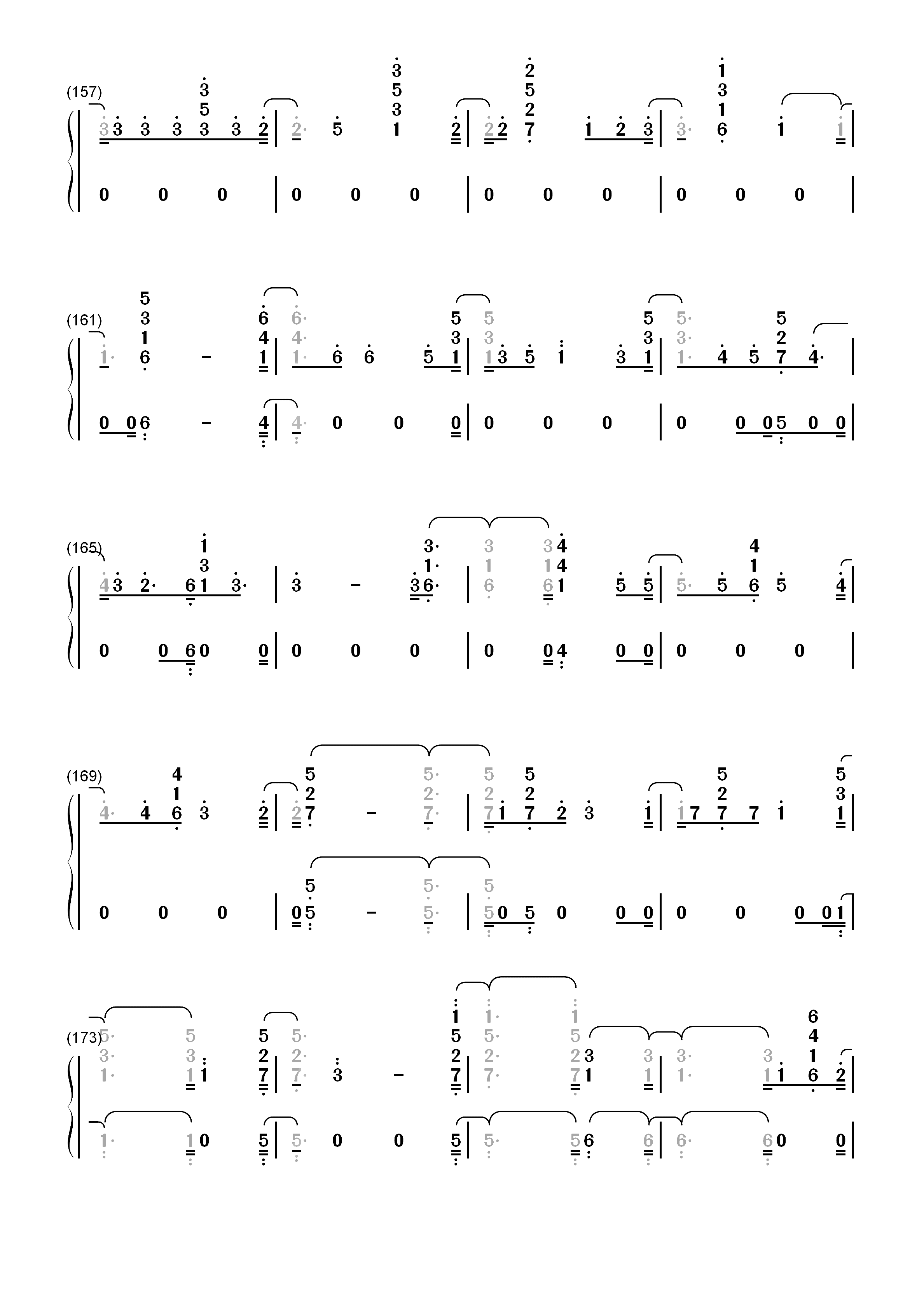 2002-Anne-Marie双手简谱预览9