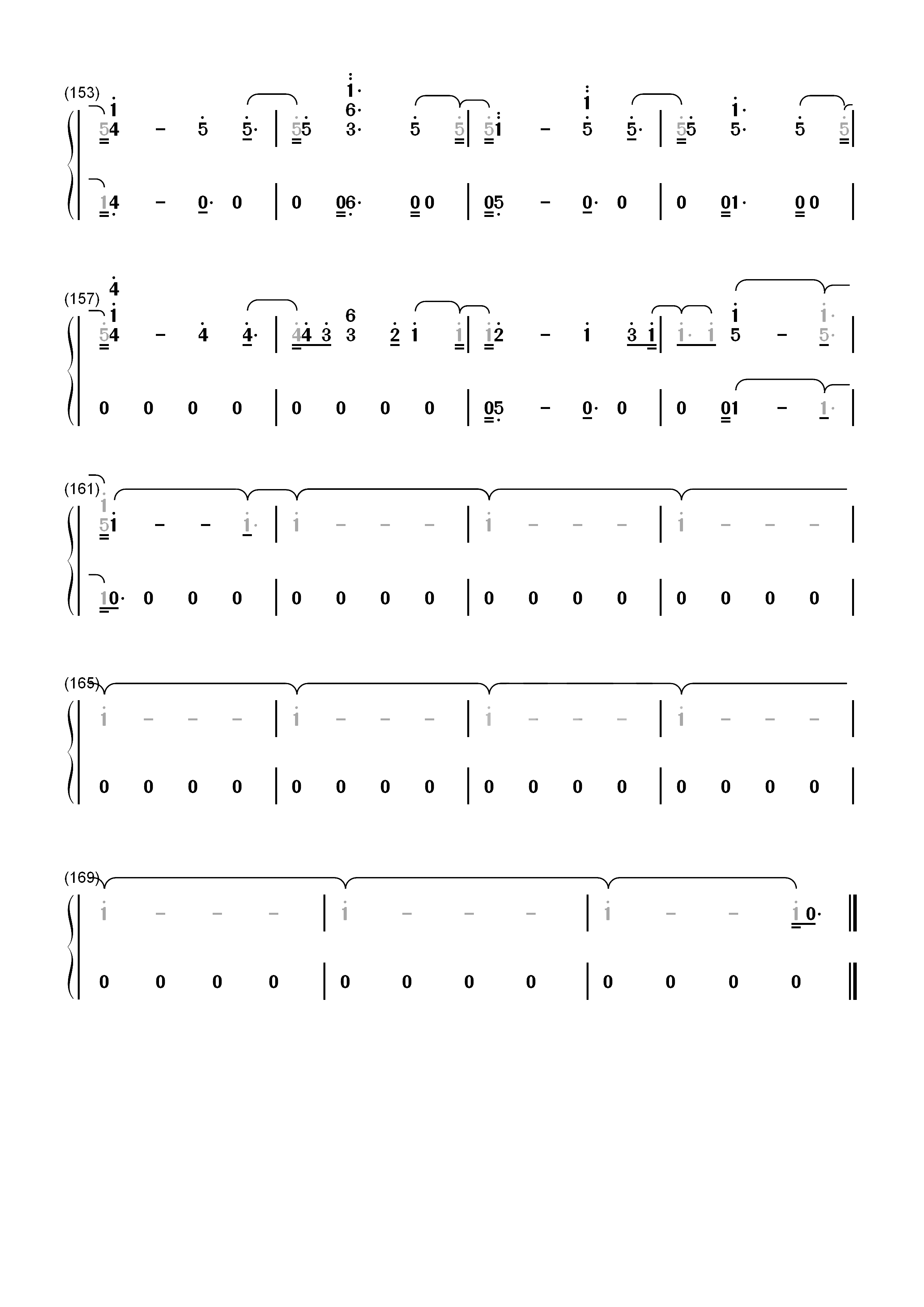 Dont Say You Love Me-Fifth Harmony双手简谱预览8