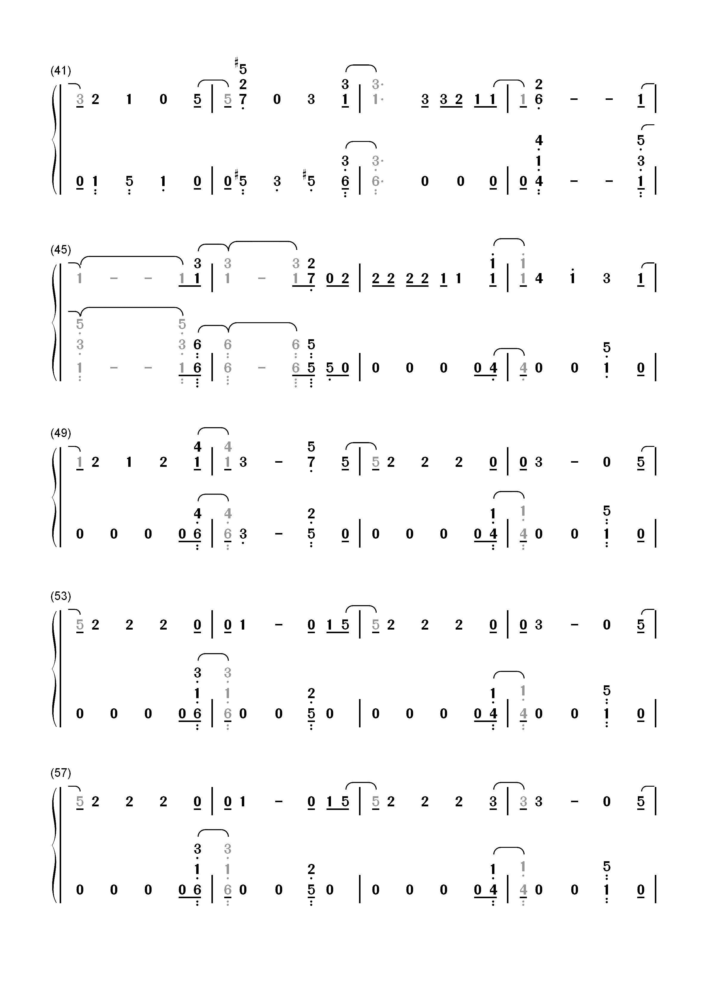 Marry Me-Thomas Rhett双手简谱预览3