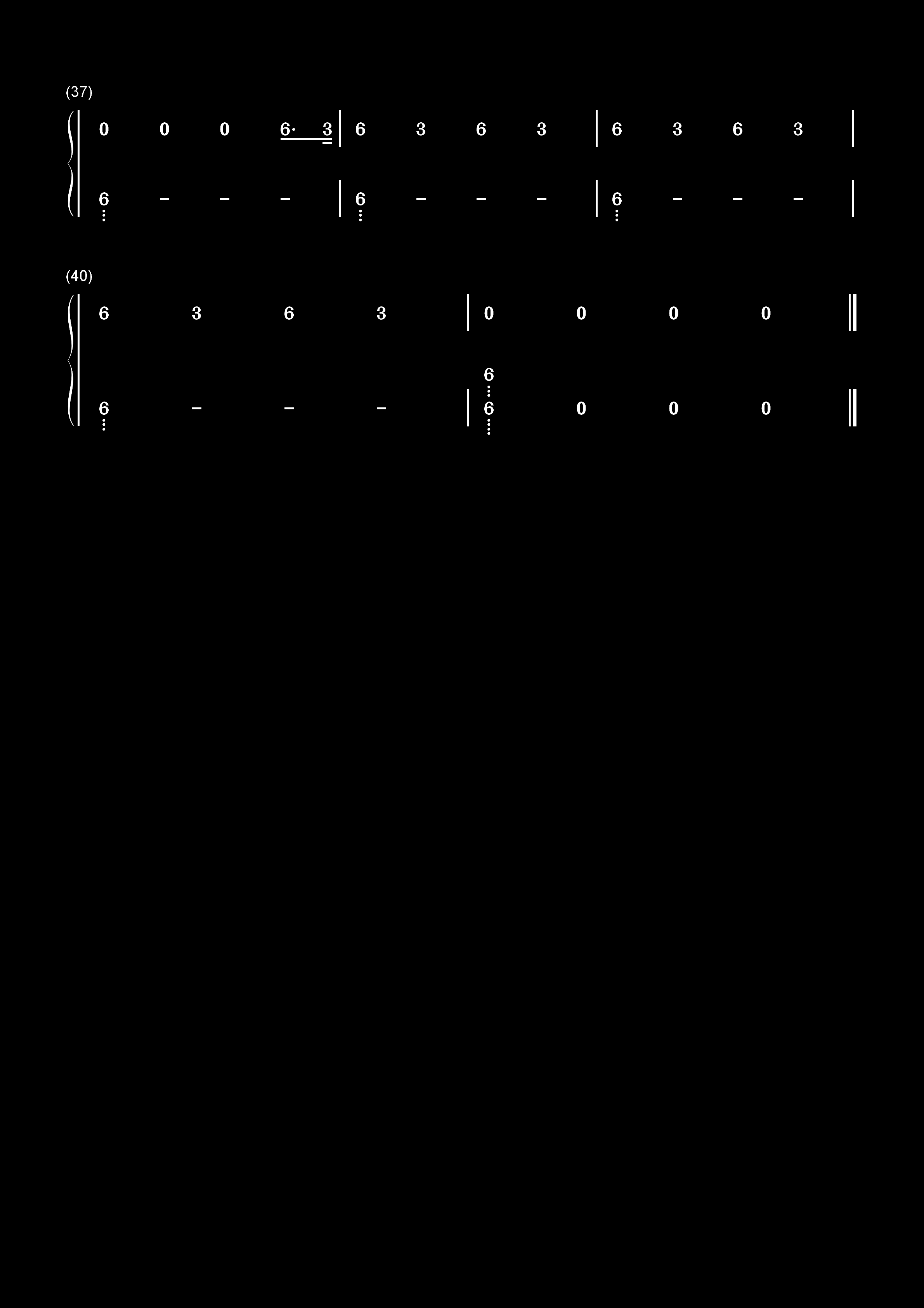 方舟生存进化主题曲-简单版双手简谱预览3