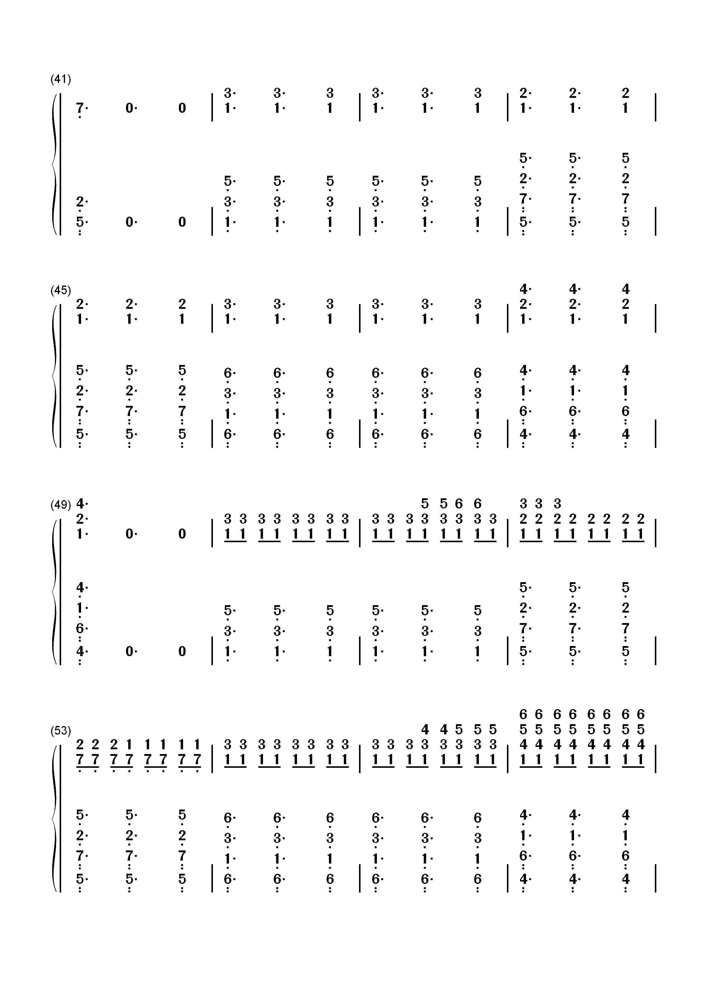 Hold Me While You Wait-Lewis Capaldi双手简谱预览3