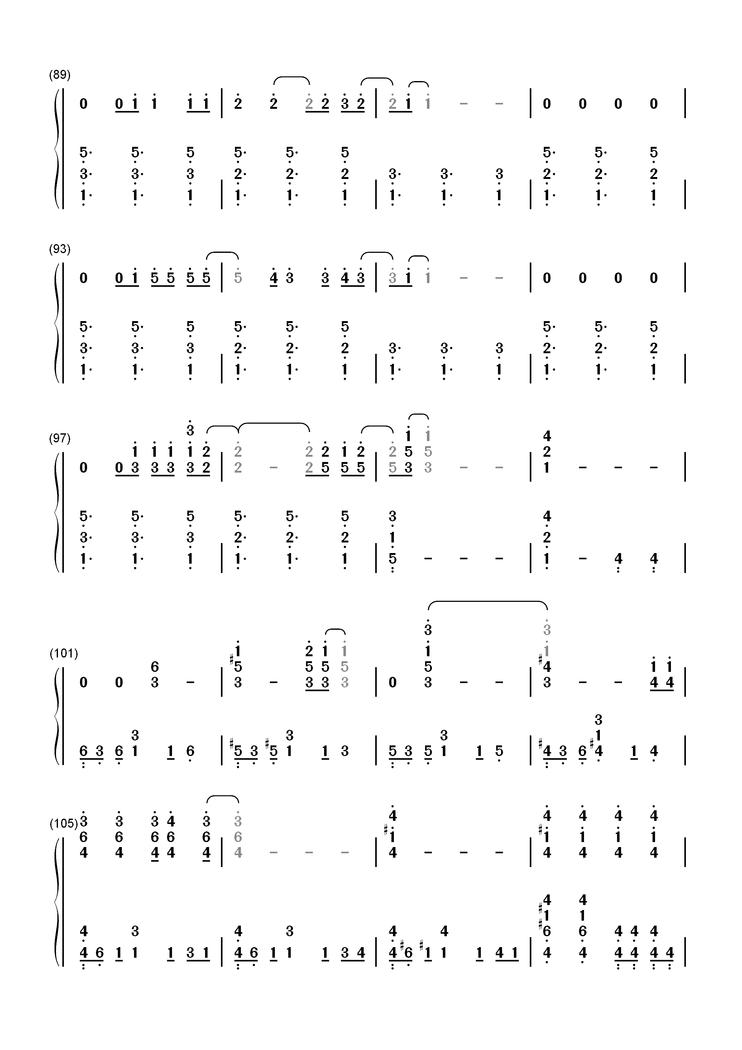 Its All Futile Its All Pointless-Wilbur Soot双手简谱预览6