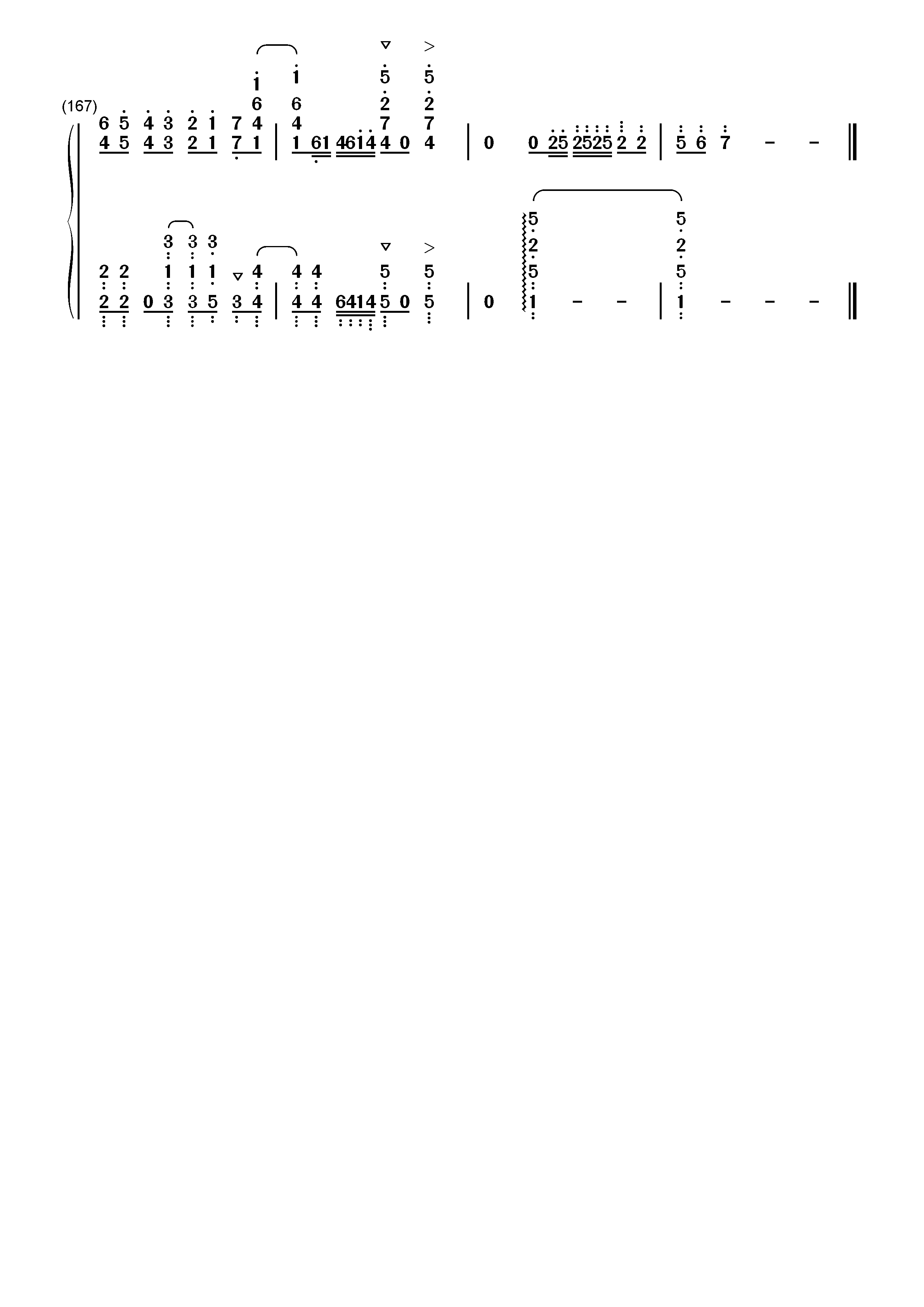 まっすぐ-擅长捉弄的高木同学3OP双手简谱预览11