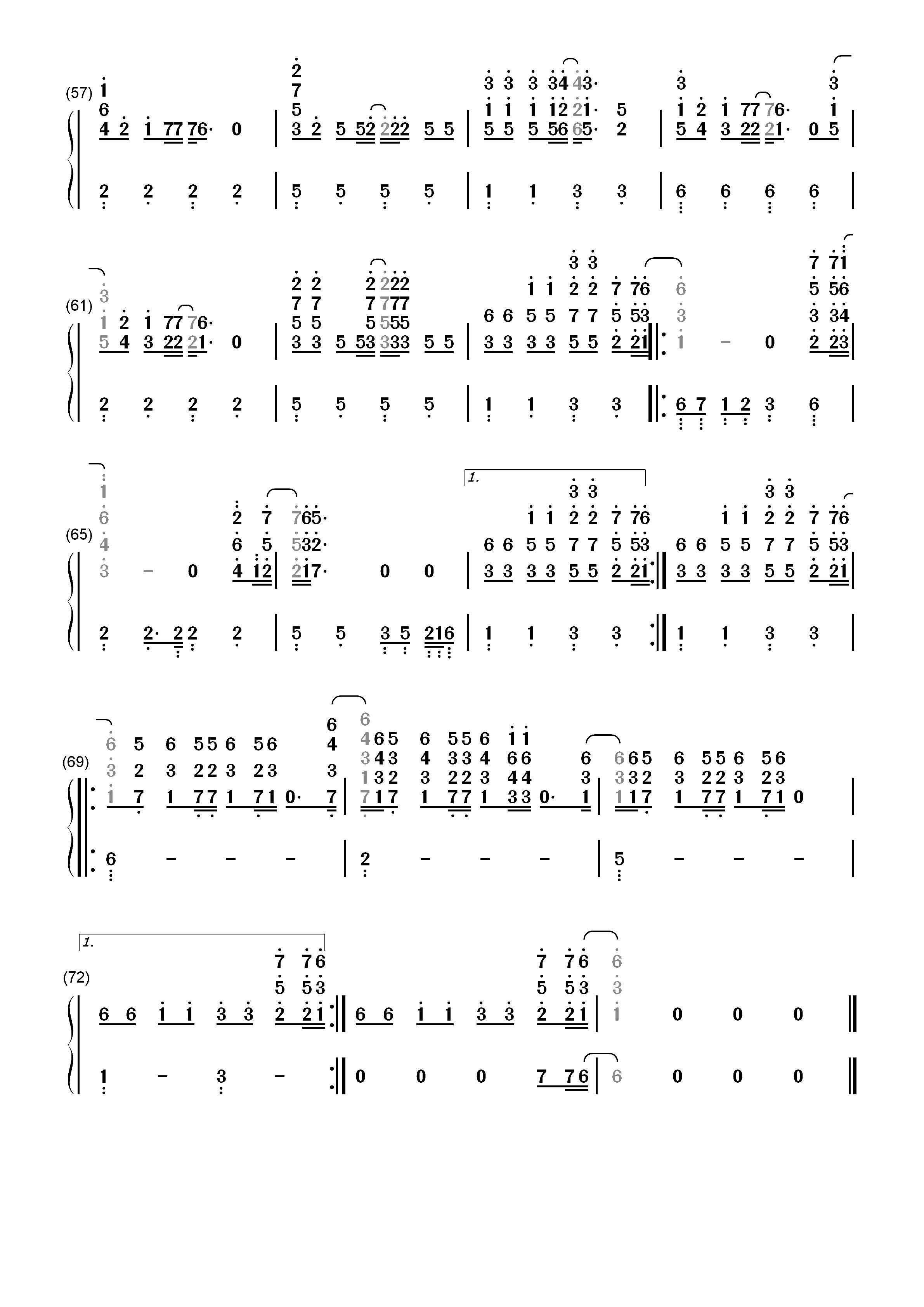 Teach Me How to Love-Shawn Mendes双手简谱预览4