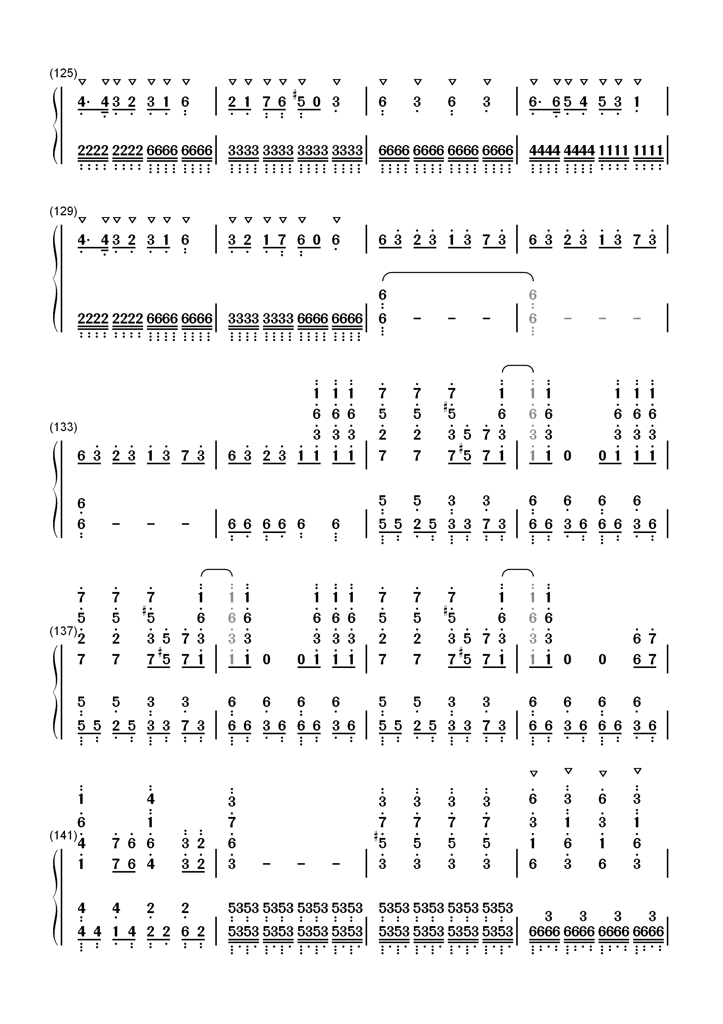 Moskau-莫斯科-螺丝刀螺丝刀夜里起来安地板-德语神曲双手简谱预览7