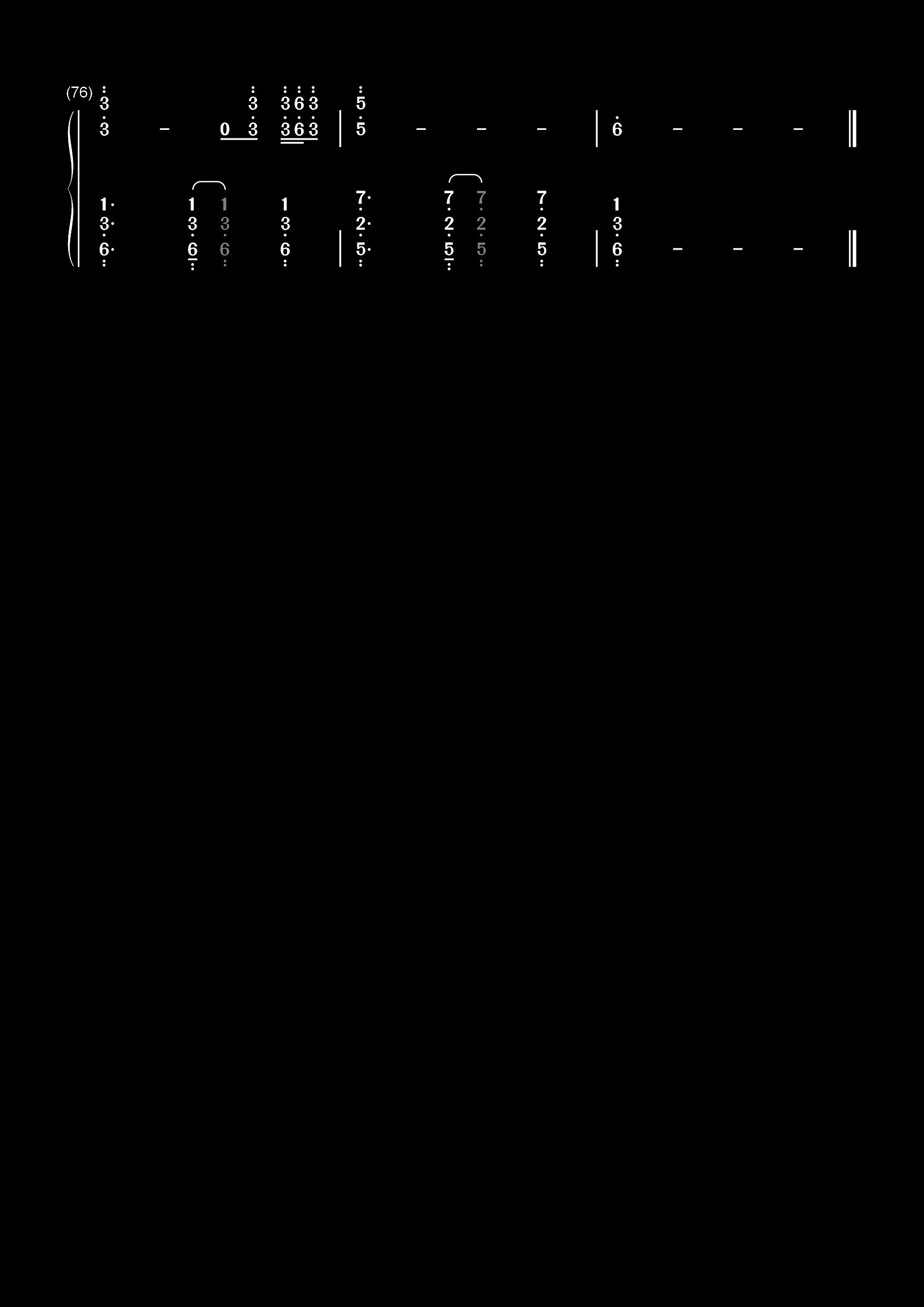 24 7 演奏曲-喜剧之王OST双手简谱预览5