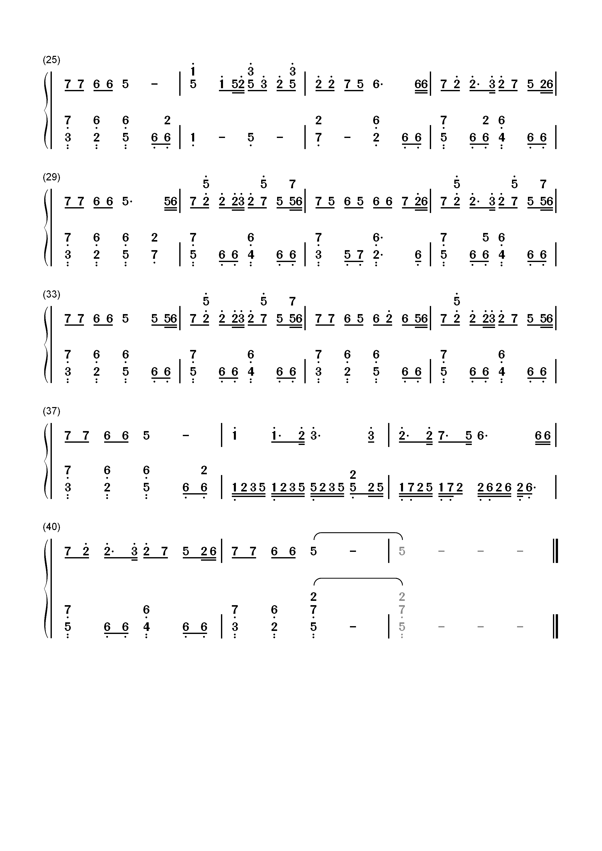 哦苏珊娜-Oh Susanna双手简谱预览2