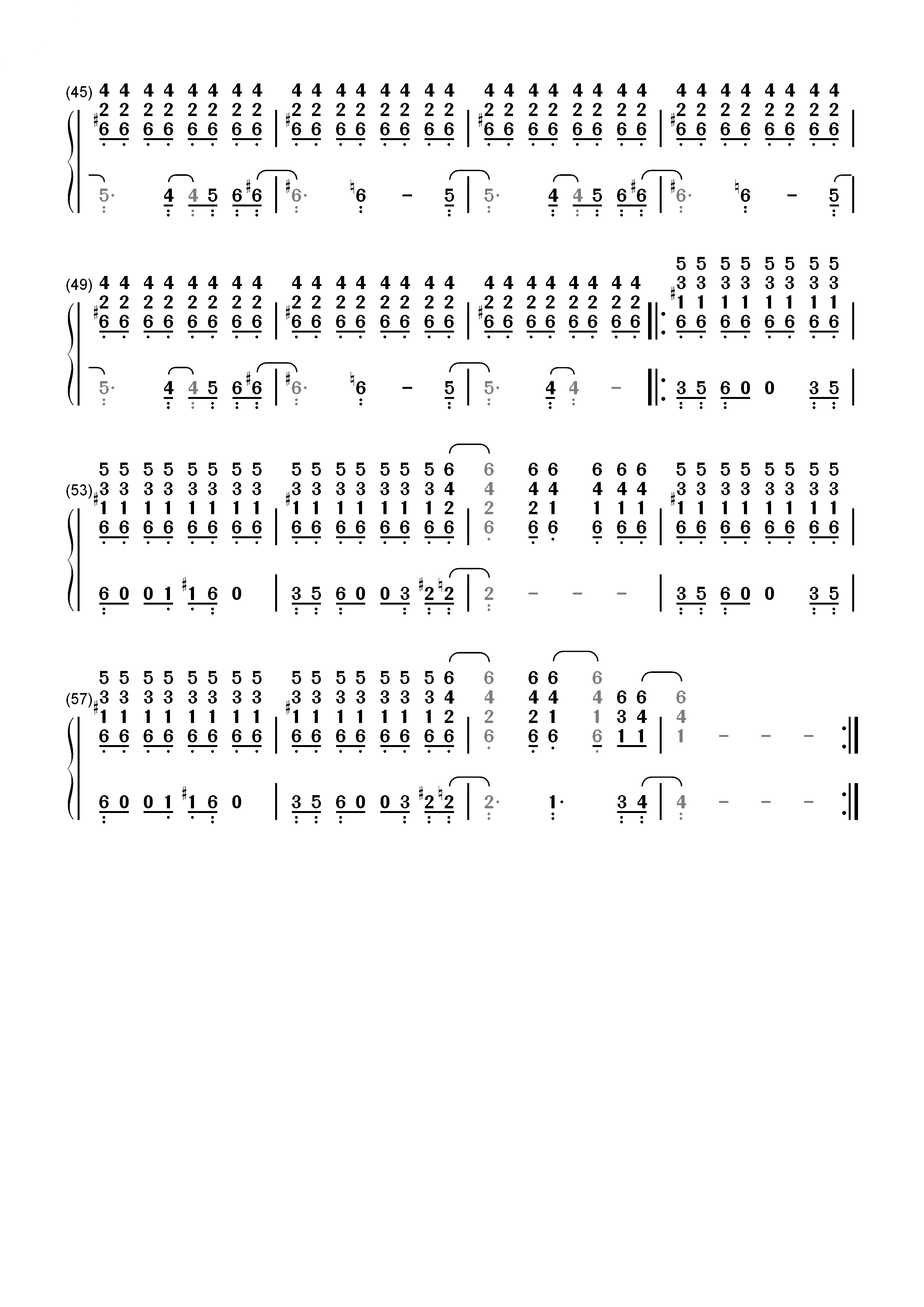 The Logical Song-Supertramp双手简谱预览3