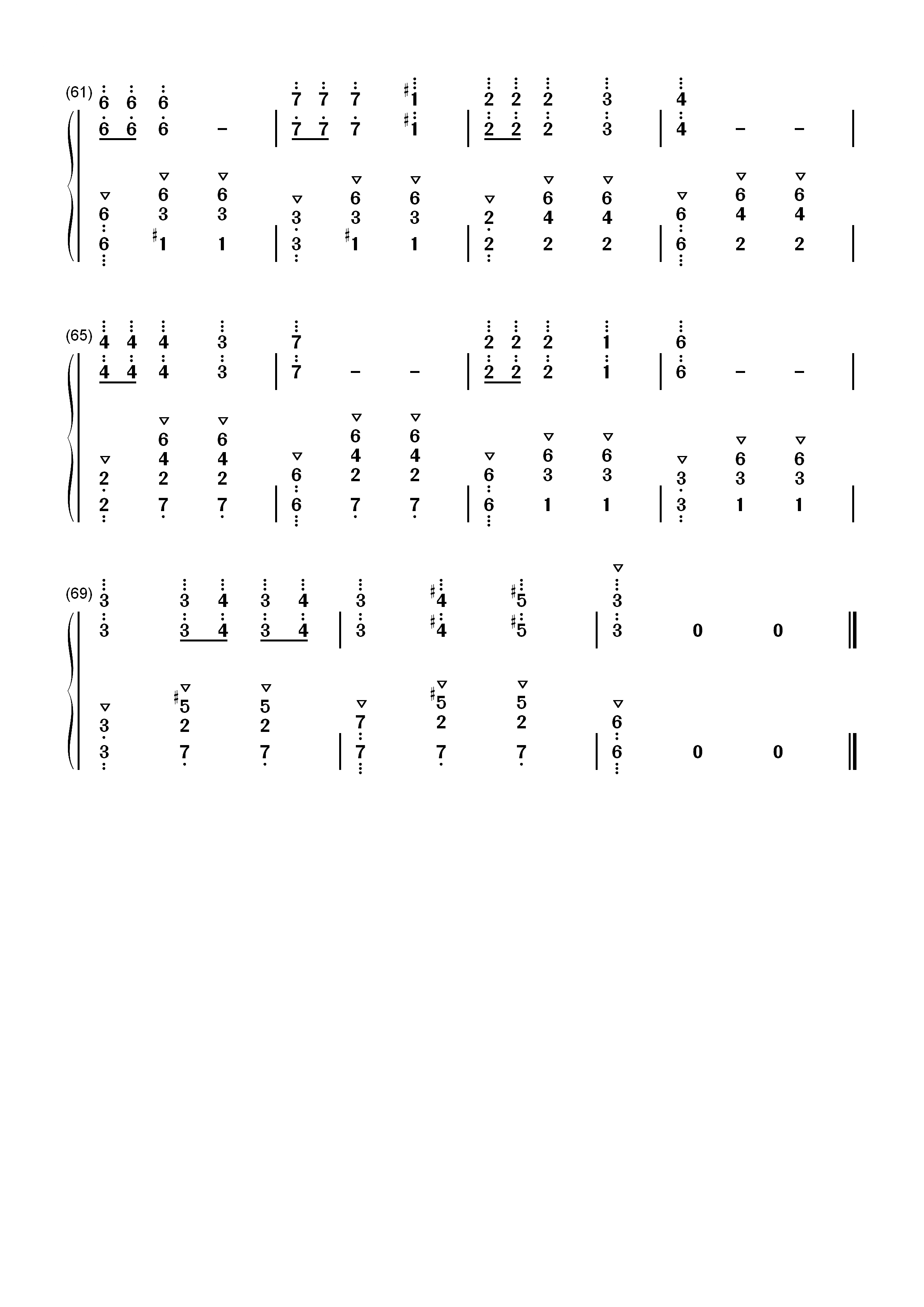 Moidin Moidin-尽情游戏插曲双手简谱预览4