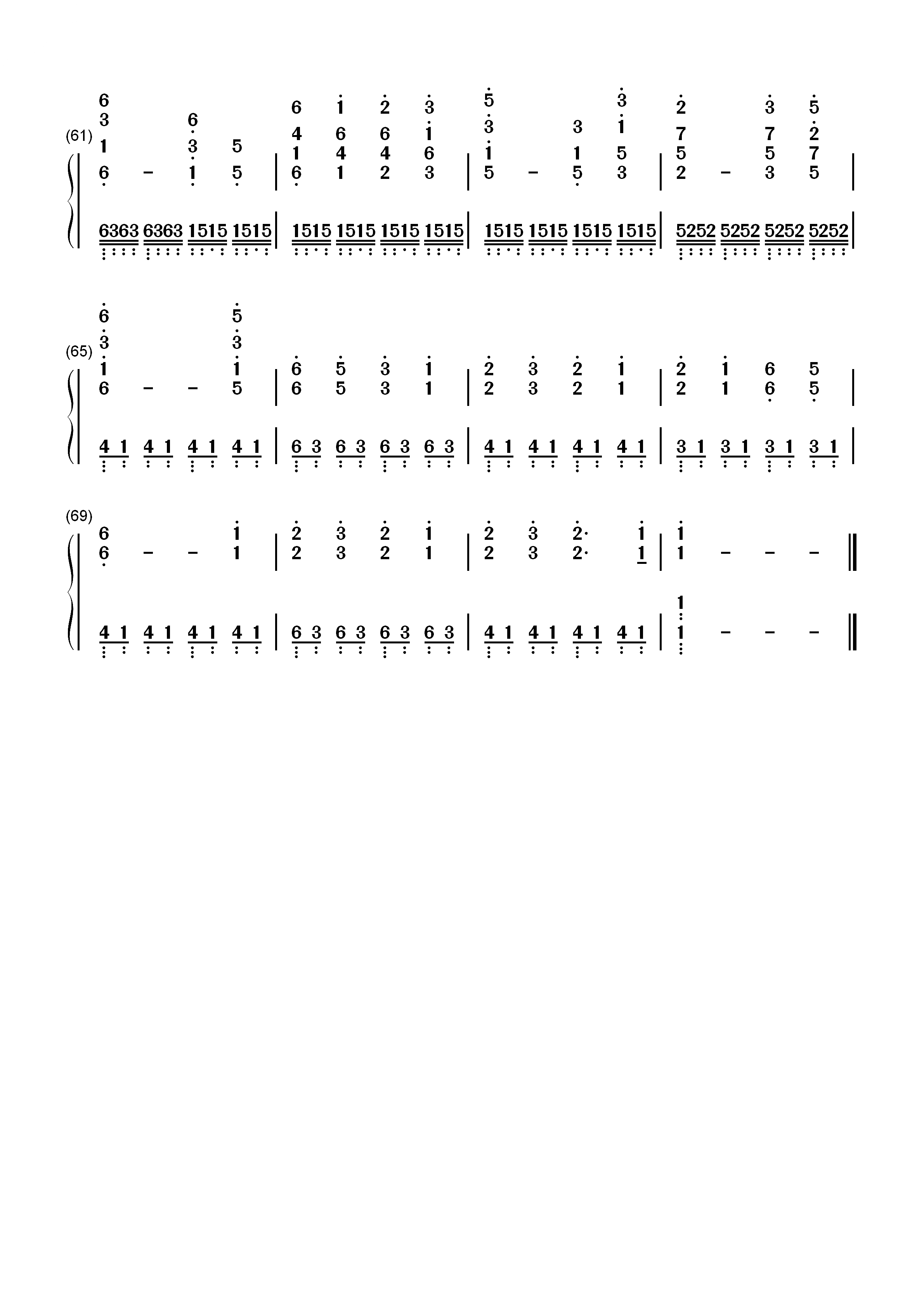 Flight Of The Silverbird-Two Steps from Hell双手简谱预览4